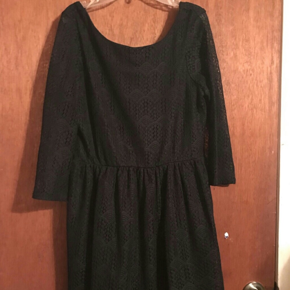 Black Lace Dress